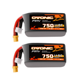 Ovonic 4S 750mAh 110C LiPo Battery Pack with XT30 Plug